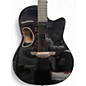 Used Winnz AFO300C Black Acoustic Electric Guitar