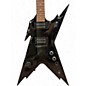 Used Dean Dime Razorback V Black Solid Body Electric Guitar