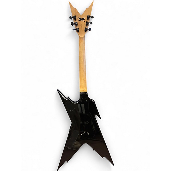 Used Dean Dime Razorback V Black Solid Body Electric Guitar