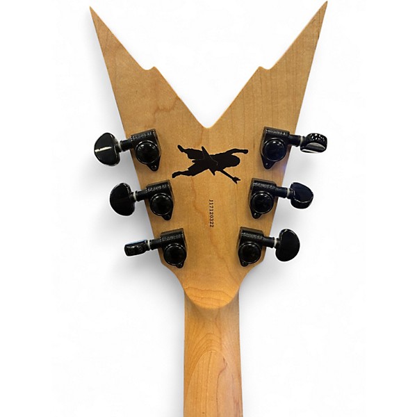 Used Dean Dime Razorback V Black Solid Body Electric Guitar