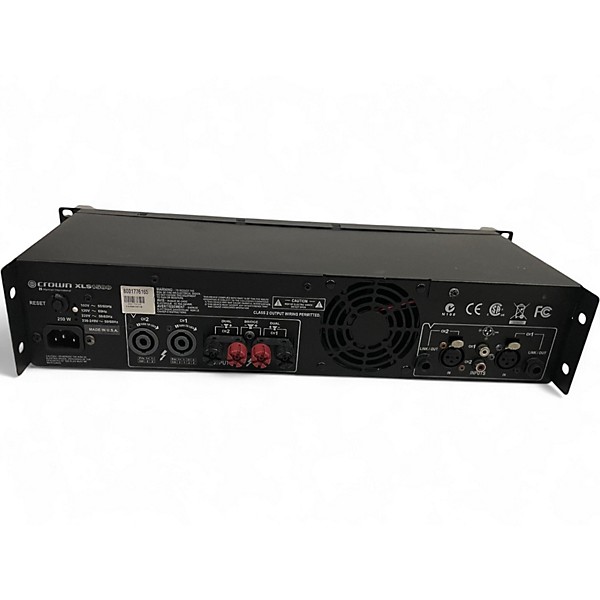 Used Crown XLS1500 Power Amp