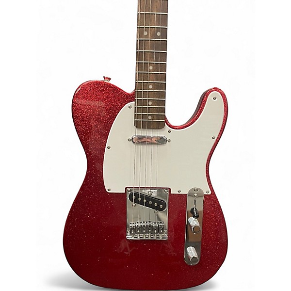 Used Fender FSR Bullet Telecaster Red Sparkle Solid Body Electric Guitar