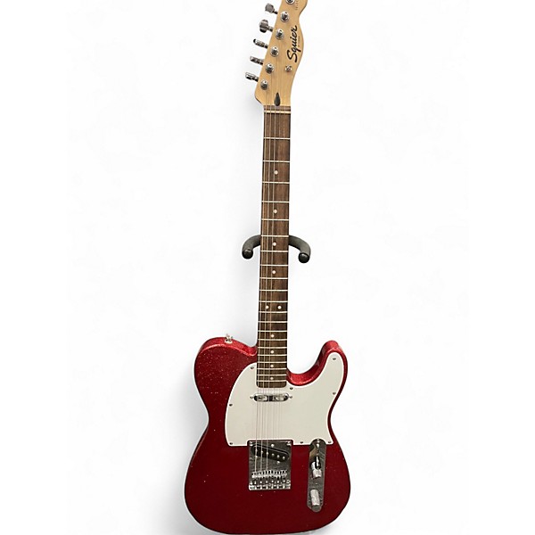 Used Fender FSR Bullet Telecaster Red Sparkle Solid Body Electric Guitar