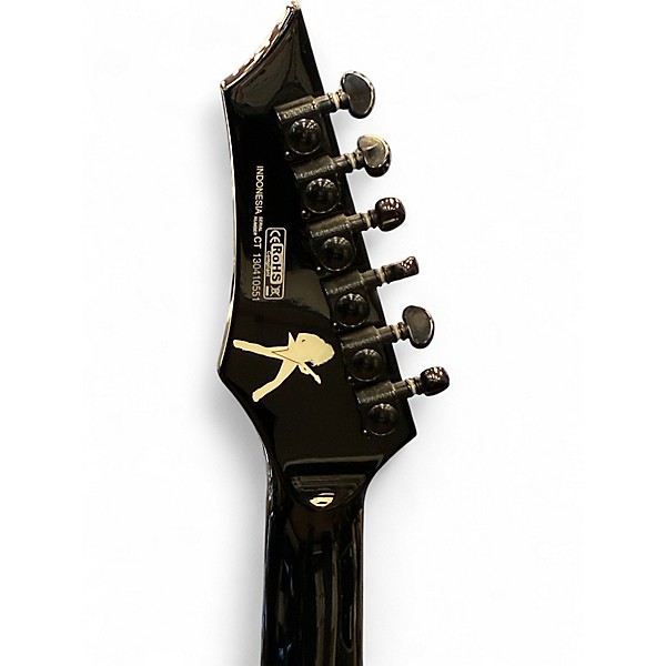 Used Dean Zero Dave Mustaine In Deth We Trust Custom Graphic Solid Body Electric Guitar