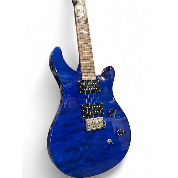 Used PRS CM25 SE Custom 24 Royal Blue Solid Body Electric Guitar