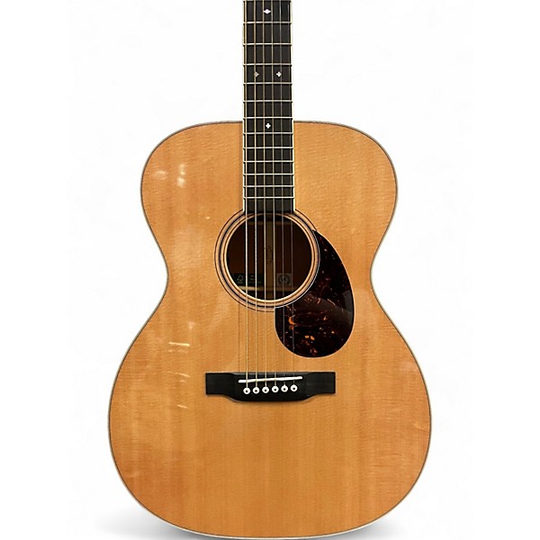 Used Martin OME Spruce/Cherry Natural Acoustic Electric Guitar