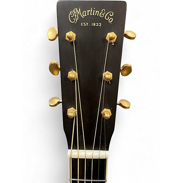 Used Martin OME Spruce/Cherry Natural Acoustic Electric Guitar