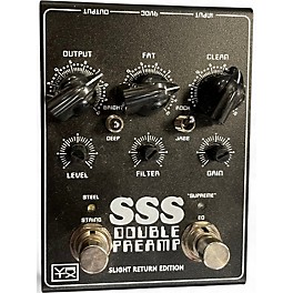 Used Vrtx SSS DOUBLE PREAMP Pedal