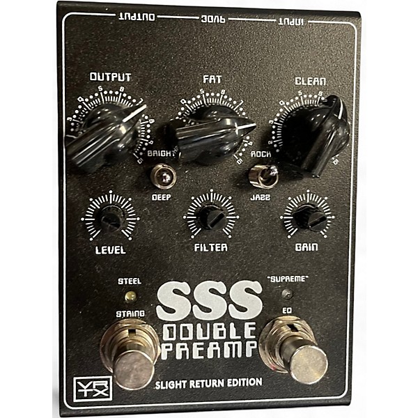 Used Vrtx SSS DOUBLE PREAMP Pedal