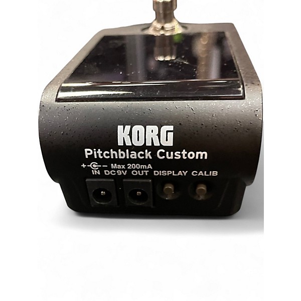 Used KORG PB-CS PITCHBLACK CUSTOM Tuner Pedal