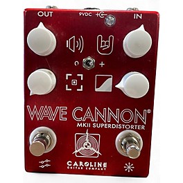 Used Caroline Guitar Company WAVE CANNON MKII SUPERDISTORTER Effect Pedal