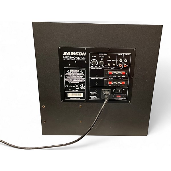 Used Samson mediaone10s Subwoofer