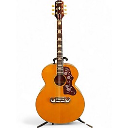 Used Epiphone J200 Natural Acoustic Electric Guitar