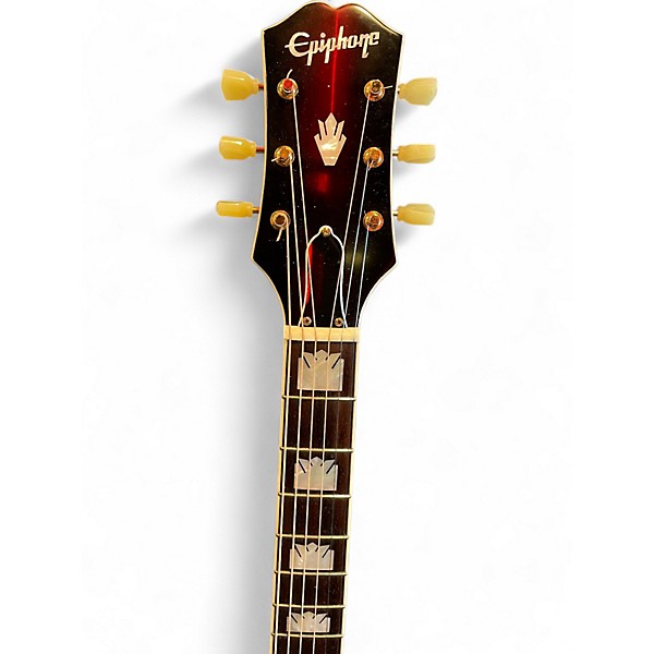 Used Epiphone J200 Natural Acoustic Electric Guitar