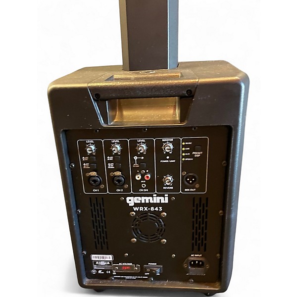 Used Gemini WRX843 Powered Speaker