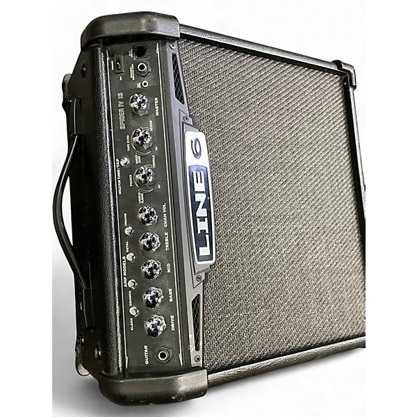 Used Line 6 Spider IV 15W 1X8 Guitar Combo Amp