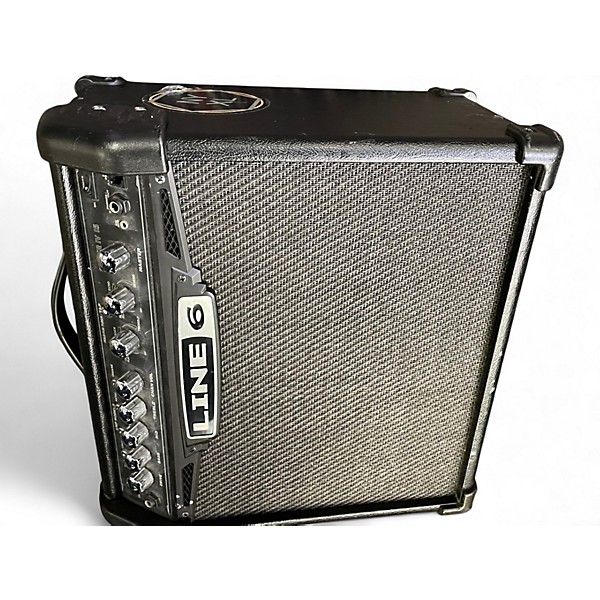 Used Line 6 Spider IV 15W 1X8 Guitar Combo Amp