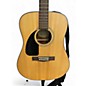 Used Fender CD100 Left Handed Natural Acoustic Guitar
