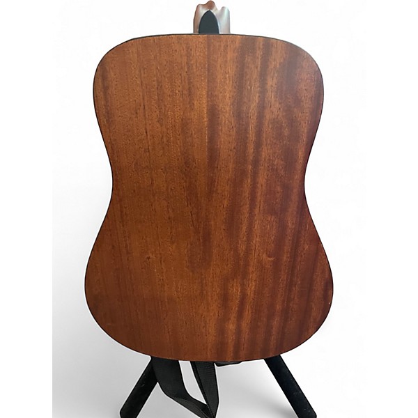 Used Fender CD100 Left Handed Natural Acoustic Guitar