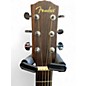 Used Fender CD100 Left Handed Natural Acoustic Guitar
