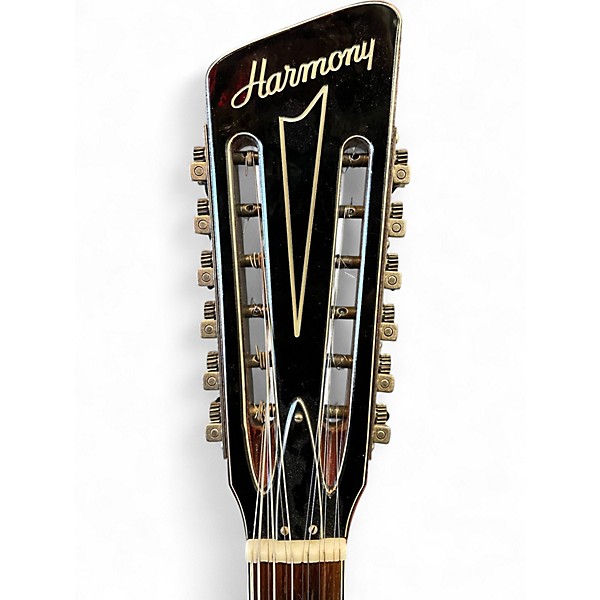 Vintage 1979 Harmony H79 Red 12 String Acoustic Guitar