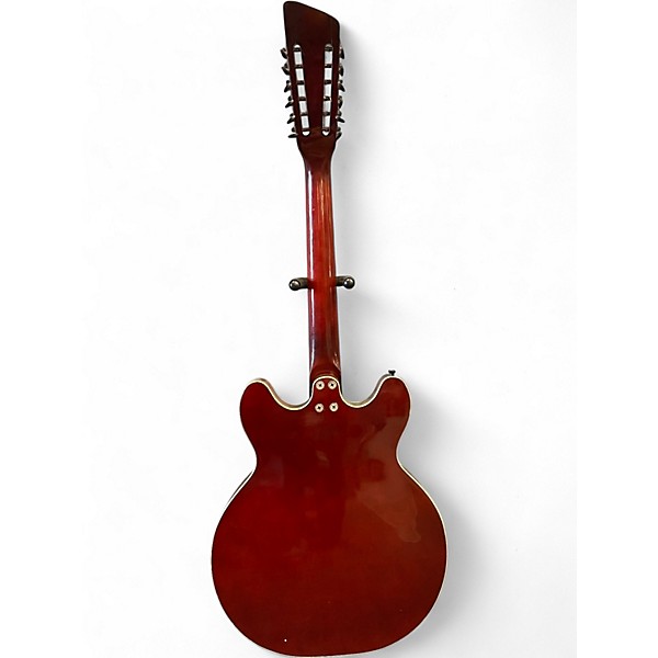 Vintage 1979 Harmony H79 Red 12 String Acoustic Guitar