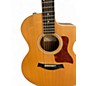 Used Taylor 214CE Natural Acoustic Electric Guitar