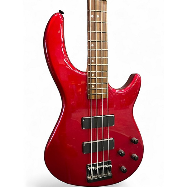 Used Dean Edge 10 Red Electric Bass Guitar