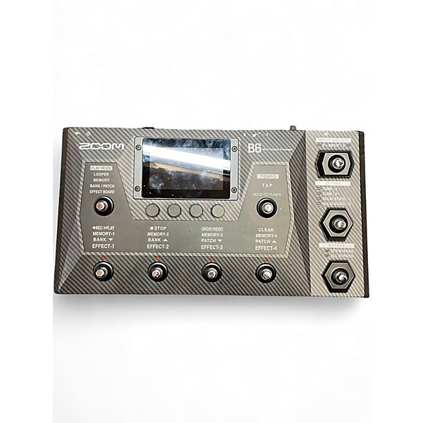 Used Zoom B6 Multi-Effects Processor for Bass Bass Effect Pedal
