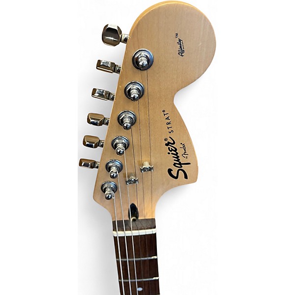 Used Squier Affinity Stratocaster Candy Apple Red Metallic Solid Body Electric Guitar