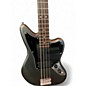 Used Squier Jaguar Charcoal Frost Electric Bass Guitar