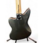 Used Squier Jaguar Charcoal Frost Electric Bass Guitar