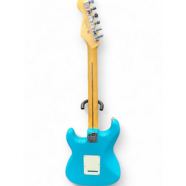 Used Fender American Professional Stratocaster SSS Miami Blue Solid Body Electric Guitar