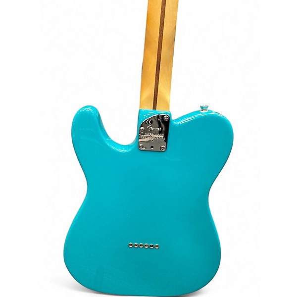 Used Fender American Professional Telecaster Miami Blue Solid Body Electric Guitar