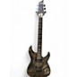Used Schecter Guitar Research OMEN ELITE 6 BURLED CHARCOEL FININSH Solid Body Electric Guitar thumbnail