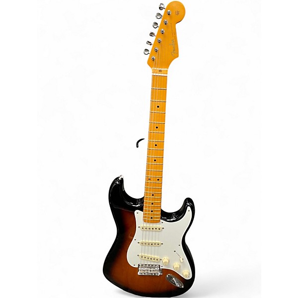 Used Fender Artist Series Eric Johnson Stratocaster 2 Color Sunburst Solid Body Electric Guitar