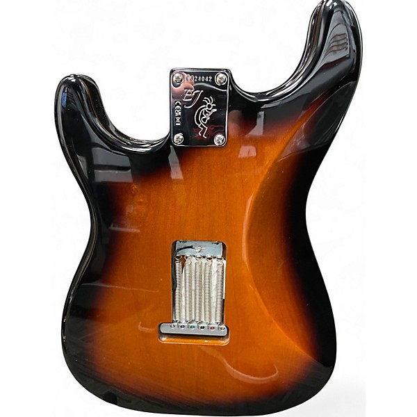 Used Fender Artist Series Eric Johnson Stratocaster 2 Color Sunburst Solid Body Electric Guitar