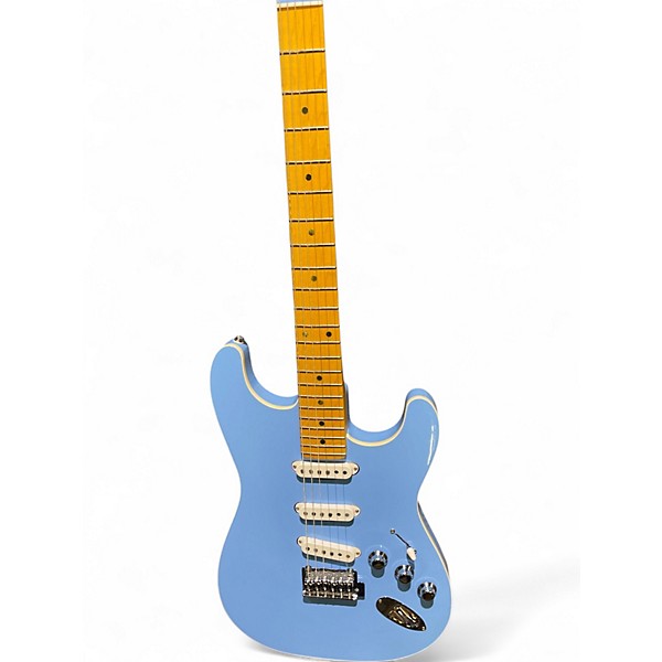 Used Fender Aerodyne Stratocaster California Blue Solid Body Electric Guitar