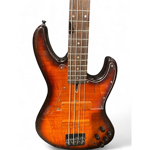Used Bossa Jazz Bass Brown Sunburst Electric Bass Guitar