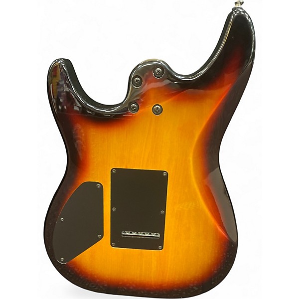 Used Laguna LE-300 2 Tone Sunburst Solid Body Electric Guitar