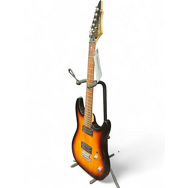 Used Laguna LE-300 2 Tone Sunburst Solid Body Electric Guitar