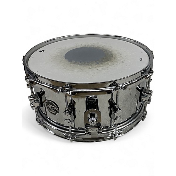 Used DW 6.5X14 PERFORMANCE STEEL CHROME Drum