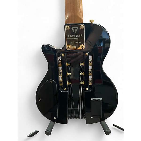Used Traveler Guitar EG1 Custom Black Electric Guitar