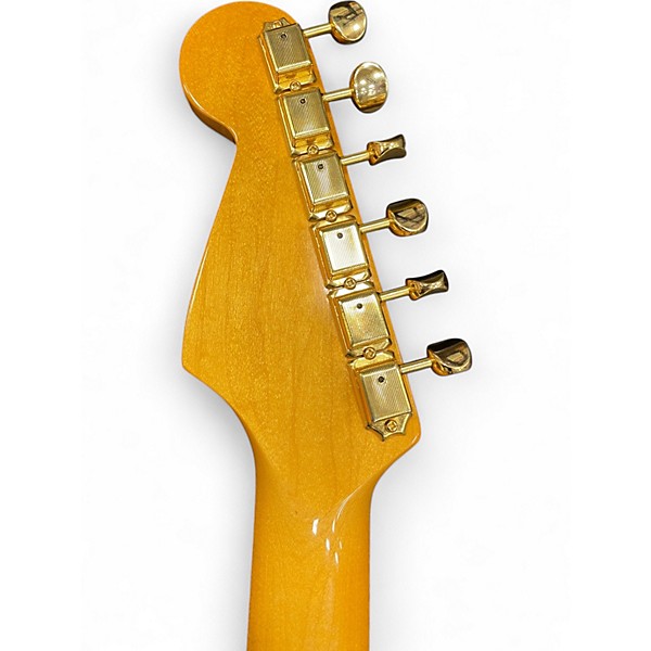 Vintage 1997 Fender Collector's Edition Stratocaster 3 Color Sunburst Solid Body Electric Guitar