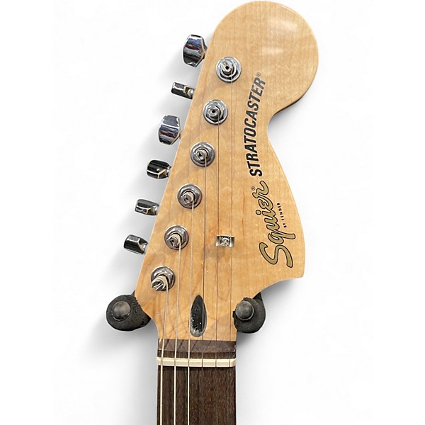 Used Squier Affinity Stratocaster FROST METALLIC Solid Body Electric Guitar