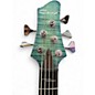Used Caraya RHYTHMIC SYMPHONY TRANS TURQUOISE Electric Bass Guitar