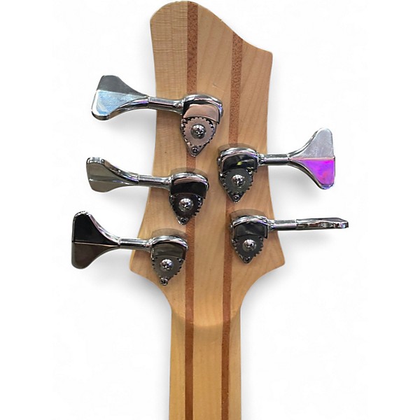 Used Caraya RHYTHMIC SYMPHONY TRANS TURQUOISE Electric Bass Guitar