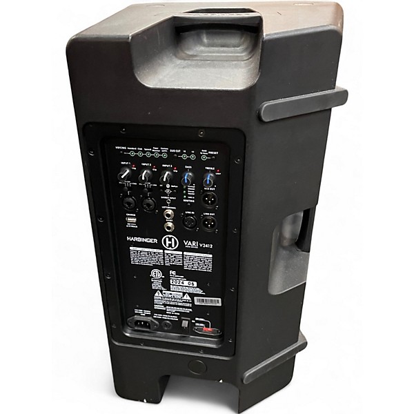 Used Harbinger v3412 12" Powered Speaker with Bluetooth Powered Speaker