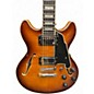 Used D'Angelico Premier Mini DC Dark Iced Tea Burst Hollow Body Electric Guitar