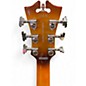 Used D'Angelico Premier Mini DC Dark Iced Tea Burst Hollow Body Electric Guitar